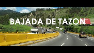 BAJADA DE TAZÓN LA MAS PELIGROSA DE LA CAPITAL VENEZOLANA CHOQUES VELOCIDAD REGIONAL DEL CENTRO [upl. by Ataynik920]