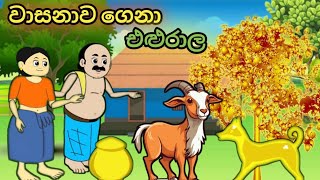 වාසනාව ගෙනා එළුරාල sinhala cartoon cartoonsinhala kathandara sinhalacartoon katun [upl. by Jessen22]