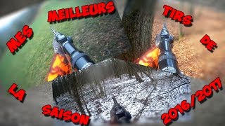 MES MEILLEURS TIRS DE LA SAISON DE CHASSE 20162017RÉCAPITULATIF DE LA SAISON [upl. by Trembly]