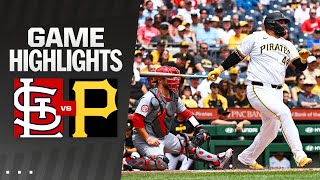 Cardinals vs Pirates Game Highlights 72424  MLB Highlights [upl. by Lanette]