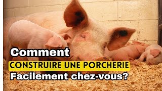 Comment construire une PORCHERIE facilement chezvoushow to build pigsty easily at your home [upl. by Audrie]