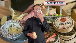 Lets visit Camembert city in Normandy and cook authentic baked camembert cheese with French chef [upl. by Derrek]