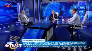 Napi aktuális  Nagy Attila Tibor és Deák Dániel 20241008  HÍR TV [upl. by Derfla]