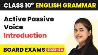 ActivePassive Voice  Introduction  English Grammar [upl. by Ynomrah]