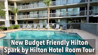 Spark by Hilton Hotel Room Tour  New Budget Hotel by Hilton  Spark Hilton Head Island Hotels [upl. by Yorick305]