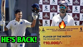 Ishan Kishan is REALLY BACK 😱🔥 Ishan Kishan Buchi Babu Jharkhand Batting Cricket News [upl. by Hartzel86]