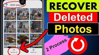 How to Recover Deleted Photos [upl. by Enelyam]