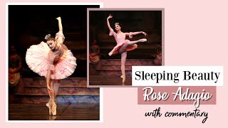 Sleeping Beauty ROSE ADAGIO with Ballet Commentary  Kathryn Morgan [upl. by Epilef406]