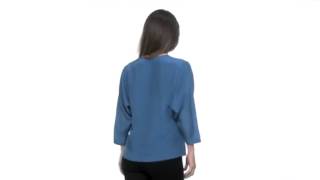 Trina Turk Muffy Dolman Sleeve Blouse SKU   8065008 [upl. by Acinot32]