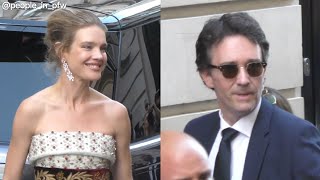 Natalia Vodianova amp Antoine Arnault  Vogue World fashion show in Paris  23062024 [upl. by Cosetta]