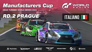 Italiano GT World Series 2024  Round 2  Praga  Manufacturers Cup [upl. by Chrissa]