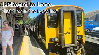 Liskeard to Looe First to on the Looe Line GWR [upl. by Kara293]