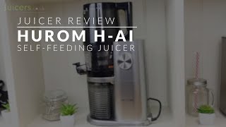 Hurom HAI SelfFeeding Juicer Review [upl. by Drusie]