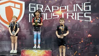 Grappling Industries  26OCT24  Kaylah Brabo Academy JiuJitsu [upl. by Dennett]