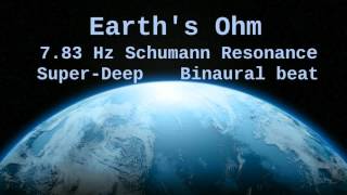 Earths Ohm 783 Hz Deep Theta Binaural Beat  Schumann Resonance for 12 Hours [upl. by Nagad]