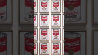 Campbells Soup Can  Andy Warhol [upl. by Ecnerolf]