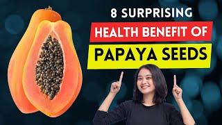 8 Surprising Health Benefits of papaya seeds  Lifeful Health [upl. by Nevad133]