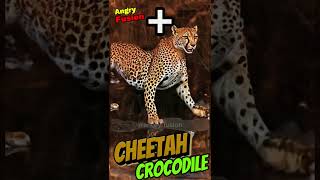 Cheetah and Crocodile hybrid shorts yshorts youtubshorts [upl. by Stanislaw]