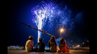 Fourth of July fireworks light up the sky over downtown Lexington [upl. by Eiuqnimod496]