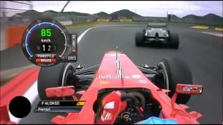 F1 2013 Korea  Alonso frustrated [upl. by Kelsy]