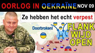 9 nov Verdediging UITGEDUND Oekraïners DOORBREEKEN DE FLANK  Oorlog in Oekraïne Toegelicht [upl. by Glass]