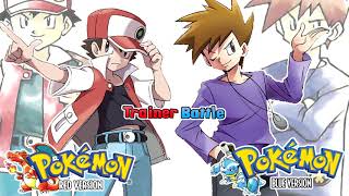 Pokémon Red amp Blue  Trainer Battle Theme Remix HQ [upl. by Low]