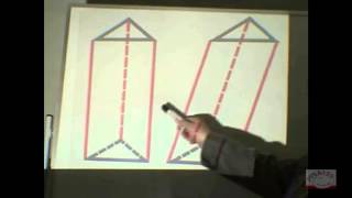 776  Geometrie  Prismen  Darstellung und Berechnung [upl. by Neerak946]