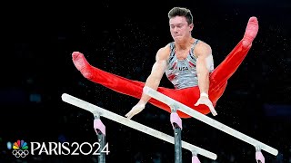 Brody Malone was UNBELIEVABLE in US gymnastics’ bronze medal effort  Paris Olympics  NBC Sports [upl. by Ane]