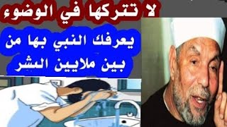 الشيخ الشعراوي وسنة في الوضوء تجعل النبي يبحث عنك يوم القيامة ويعرفك من بين مليارات البشر ‼️ [upl. by Eedyak40]