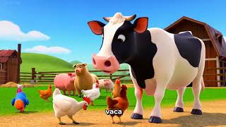 Soy la Vaca de la Granja 🎶🐮 Canciones Infantiles Animadas [upl. by Brandon]