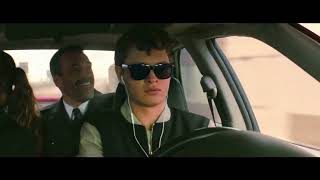 Bizzey Traag slowed  Baby Driver Chase Scene Edit  Bass Boosted  4K [upl. by Hanavas407]