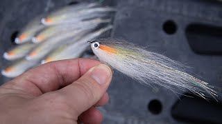 Learning Bucktail  Tying the Bucktail Firecracker Deceiver  Pike zander bass [upl. by Mauretta]