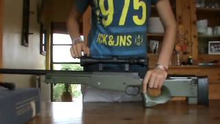 Airsoft  Présentation du Sniper L96 Well MB01 Français [upl. by Milas]