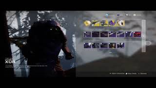 DESTINY 2  HAWKMOON AND DEADMANS TALE FROM XUR [upl. by Arol283]