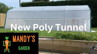 Polytunnel construction time lapse and planting [upl. by Ilrebma]