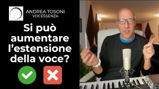 Come ampliare lestensione ehm diciamo la tessitura Buona pratica vocale ATosoni vocalcoach [upl. by Kamerman]