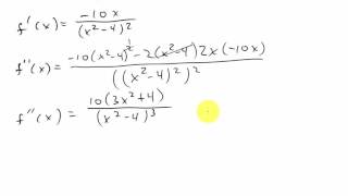 Concavity and Inflection Points Example 3 [upl. by Nuaj]