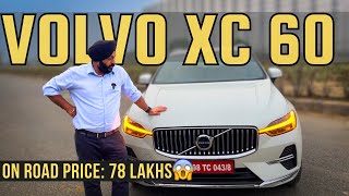 2024 Volvo XC60 B5 AWD indepth Walkaround  Price  77 lakhs  Worth to buy  volvo MotorByte [upl. by Brinkema352]