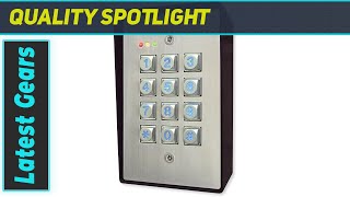 reviewSecoLarm SK1123SQ The Best WeatherResistant Illuminated Keypad [upl. by Atihcnoc764]