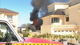 Applecross Fire  9 News Perth [upl. by Rumney]