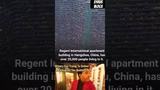 Regent International Apartment building in hangzhou china😂🤣funny fun memes meme china [upl. by Hareenum]