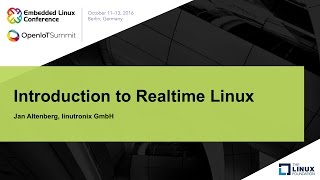 Introduction to Realtime Linux [upl. by Pope]