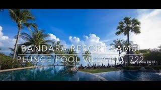 Plunge Pool Villa at the Bandara Resort amp Spa Koh Samui Thailand [upl. by Longan]