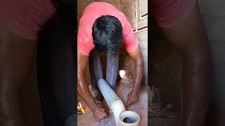 Indian toilet  P Trap fittingplumbing electrical bath room fittings viralshorts [upl. by Euqinimod]