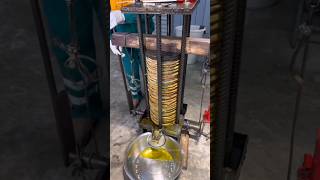 Sunflower Oil Extraction 🤯 [upl. by Arinaid139]