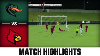 UAB vs Louisville Match Highlights  2024 ACC Mens Soccer [upl. by Feinberg139]