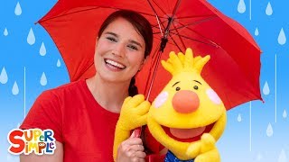 Rain Rain Go Away  Songs For Kids  Sing Along With Tobee [upl. by Olcott]