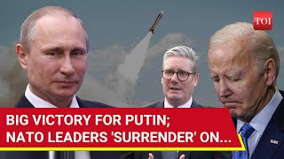 NATO Surrender After Putins War Threat UK US Block Ukraine From Hitting Russian Territory [upl. by Yerfoeg]