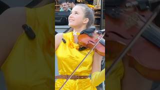 Beauty and The Beast  Karolina Protsenko violin cover disney family fyp music girl amazing [upl. by Noyad]