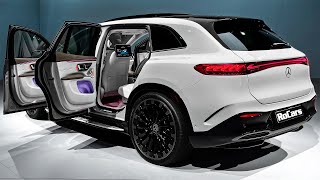 2022 Mercedes EQS SUV  New Luxury SUV in detail [upl. by Hanahsuar]